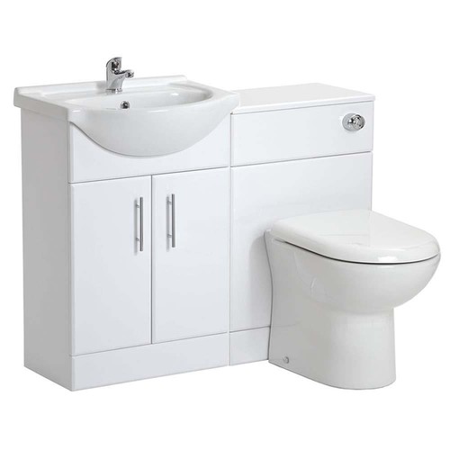 Vanity unit with - combined, sink