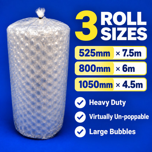 Heavy duty large bubble wrap - heavy,
