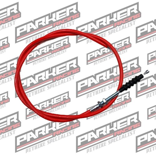 Pit bike clutch cable - cable, red