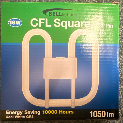 Bell lighting cfl square - bell, lamp