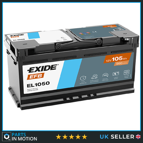 Car battery el1050 exide - car,
