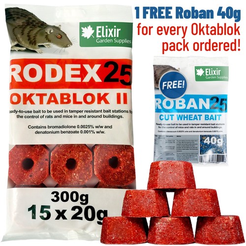 Rodex25 oktablok rat mouse - oktablok,