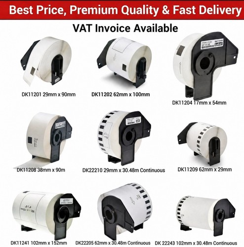Label fits brother ql500 - label,
