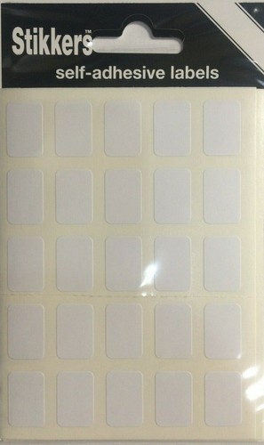 1050 small white sticky - white,