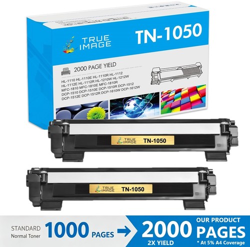 Black tn1050 toner fits - black, for