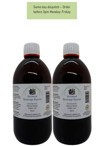 Botanical beverage booster - booster, –